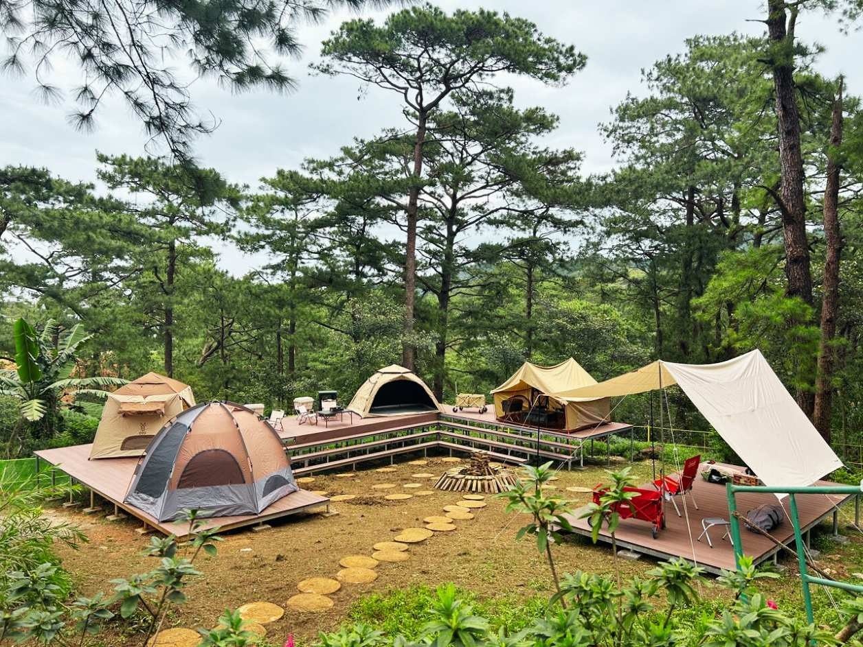 이에듀 어학원 BBQ·캠핑 존